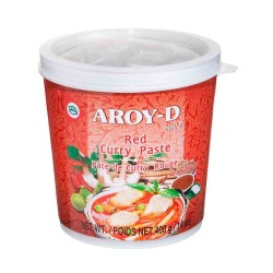 Aroy D Kırmızı Köri Ezmesi 400 gr Aroy D Kırmızı Köri Ezmesi 400 gr